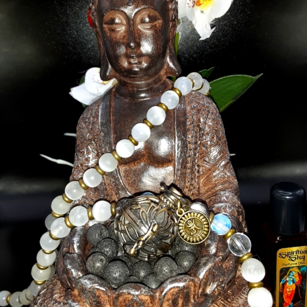 108 Mala Beads THE HEAVEN'S HEALING Mala, Meditation Gift Set, Prayer Beads
